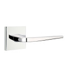 Emtek 5050-ATN-US26 Athena Door Lever Dummy Set With Square Rosette Polished Chrome