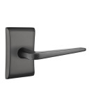 Emtek 5051-ATN-US19 Athena Door Lever Dummy Set With Neos Rosette Flat Black
