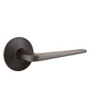 Emtek 5207-ATN-US10B Athena Door Lever Privacy Set With Modern Rosette Oil Rubbed Bronze
