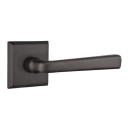 Emtek 7061-CR-FB Cimarron Sandcast Bronze Door Lever Dummy Set With #6 Rosette Flat Black Bronze