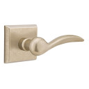 Emtek 7061-D-TWB Durango Sandcast Bronze Door Lever Dummy Set With #6 Rosette Tumbled White Bronze