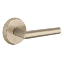 Emtek 7206-MA-TWB Mariposa Sandcast Bronze Door Lever Privacy Set With #2 Rosette Tumbled White Bronze