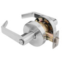 Dynasty Hardware AUG-20-26D Grade 2 Commercial Duty Privacy Lever, ADA, Satin Chrome Finish