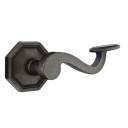 Emtek 72015-PD-MB Padua Lost Wax Door Lever Privacy Set With #15 Rosette Medium Bronze