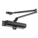 Dynasty Hardware 2000-DURO Commercial Grade Door Closer, Size 2 Spring, Brown