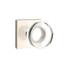 Emtek 5110-MDC-US14 Modern Disc Door Knob Passage Set With Square Rosette Polished Nickel