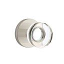 Emtek 5059-MDC-US15 Modern Disc Door Knob Dummy Set With Disk Rosette Satin Nickel