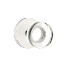 Emtek 5059-MDC-US26 Modern Disc Door Knob Dummy Set With Disk Rosette Polished Chrome