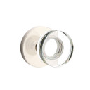 Emtek 5209-MDC-US14 Modern Disc Door Knob Privacy Set With Disk Rosette Polished Nickel