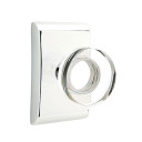 Emtek 5211-MDC-US26 Modern Disc Door Knob Privacy Set With Neos Rosette Polished Chrome