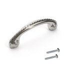 Dynasty Hardware P-3127-SN Rope Cabinet Hardware Pull, Satin Nickel