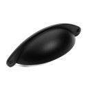Dynasty Hardware P-5322-FB Shaker Style Cabinet Hardware Pull 2-1/2-Inch CTC Flat Black