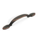Dynasty Hardware P-6184-12P Classic Cabinet Hardware Pull, Aged Oil Rubbed Bronze