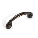 Dynasty Hardware P-80114-12P Rope Cabinet Hardware Pull, Aged Oil Rubbed Bronze