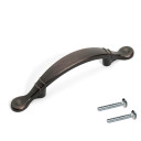 Dynasty Hardware P-80602-10B Arched Cabinet Hardware Pull Oil Rubbed Bronze