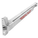 Dynasty Hardware Commercial Door Push Bar Panic Exit Device With Alarm Painted Aluminum