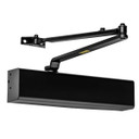 Dynasty Hardware DYN-8500-BLK Surface Mount Door Closer, Size 1-6, ADA Compliant, Black