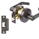 Dynasty Hardware AUG-20-10B Grade 2 Commercial Duty Privacy Lever, ADA, Oil Rubbed Bronze Finish