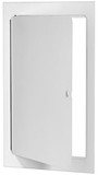 Premier 5000 Series Commercial Grade Steel Access Door, 12 x 24 Flush Universal Mount, White (Screwdriver Latch)