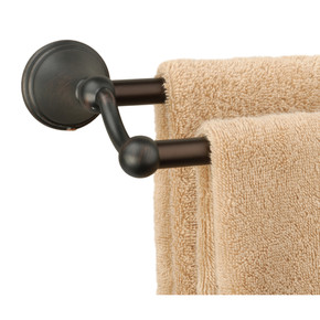 Dynasty Hardware 5016-ORB Brentwood 24 Inch Double Towel Bar Oil Rubbed Bronze