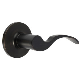 Dynasty Hardware MON-82-12P Monterey Lever Passage Set, Aged Oil Rubbed Bronze