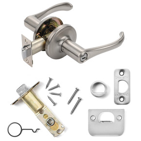 Dynasty Hardware VAI-30-US15 Vail Lever Privacy Set, Satin Nickel