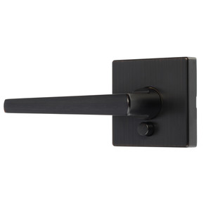 Dynasty Hardware CAP-30-12P Capri Lever Privacy Set, Aged Oil Rubbed Bronze