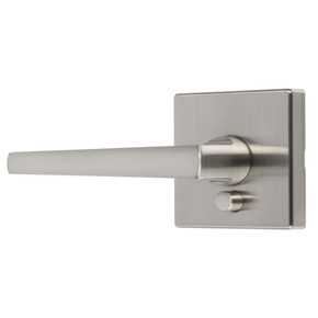 Dynasty Hardware CAP-30-US15, Capri Lever Privacy Set, Satin Nickel