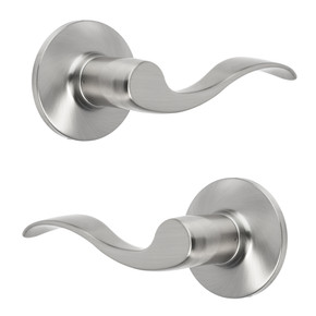 Dynasty Hardware HER-78-US15 Heritage Dummy Lever, Satin Nickel
