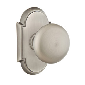 Emtek 8108-P-US15A Providence Door Knob Passage Set With #8 Rosette Pewter