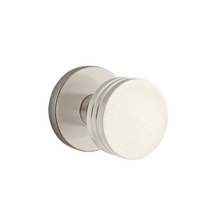 Emtek 5209-BN-US15 Bern Door Knob Privacy Set With Disk Rosette Satin Nickel