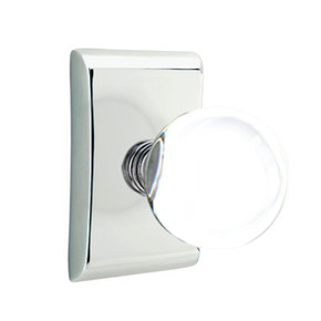 Emtek 5111-BL-US26 Bristol Door Knob Passage Set With Neos Rosette Polished Chrome