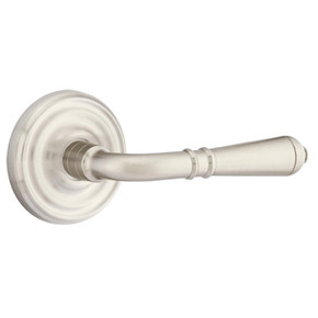 Emtek 8050-T-US15 Turino Door Lever Dummy Set With Regular Rosette Satin Nickel