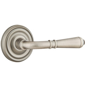 Emtek 8050-T-US15A Turino Door Lever Dummy Set With Regular Rosette Pewter