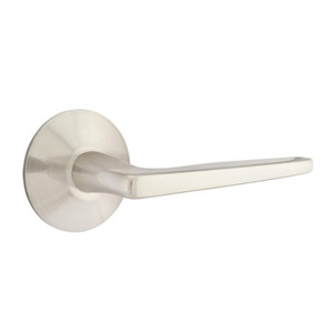 Emtek 5107-HER-US15 Hermes Door Lever Passage Set With Modern Rosette Satin Nickel