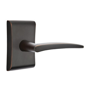 Emtek 5111-POS-US10B Poseidon Door Lever Passage Set With Neos Rosette Oil Rubbed Bronze