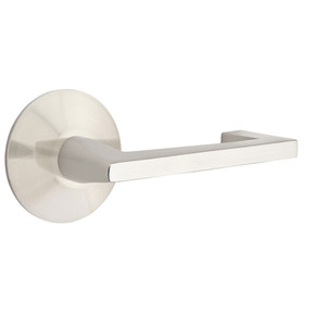 Emtek 5107-AG-US15 Argos Door Lever Passage Set With Modern Rosette Satin Nickel