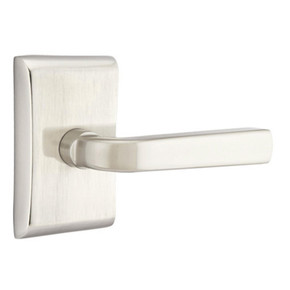 Emtek 5111-SIO-US15 Sion Door Lever Passage Set With Neos Rosette Satin Nickel
