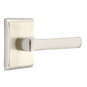 Emtek 5051-SPN-US15 Spencer Door Lever Dummy Set With Neos Rosette Satin Nickel