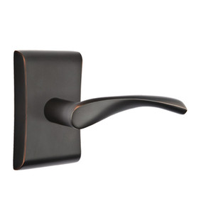 Emtek 5211-TRT-US10B Triton Door Lever Privacy Set With Neos Rosette Oil Rubbed Bronze