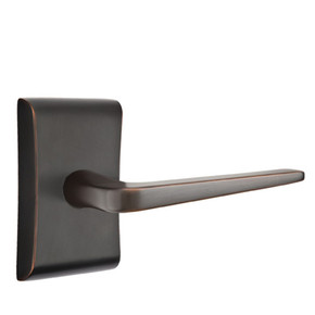 Emtek 5051-ATN-US10B Athena Door Lever Dummy Set With Neos Rosette Oil Rubbed Bronze