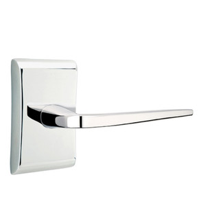 Emtek 5051-ATN-US26 Athena Door Lever Dummy Set With Neos Rosette Polished Chrome