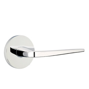 Emtek 5209-ATN-US26 Athena Door Lever Privacy Set With Disk Rosette Polished Chrome