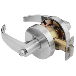 Dynasty Hardware SPA-20-26D Grade 2 Commercial Duty Privacy Lever, ADA, Satin Chrome Finish