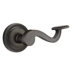 Emtek 71012-PD-MB Padua Lost Wax Door Lever Passage Set With #12 Rosette Medium Bronze