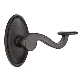 Emtek 70514-PD-FB Padua Lost Wax Door Lever Dummy Set With #14 Rosette Flat Black Bronze
