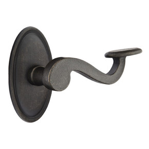 Emtek 70514-PD-MB Padua Lost Wax Door Lever Dummy Set With #14 Rosette Medium Bronze