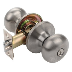 Dynasty Hardware TAH-00-US15 Tahoe Keyed Entry Door Knob, Satin Nickel