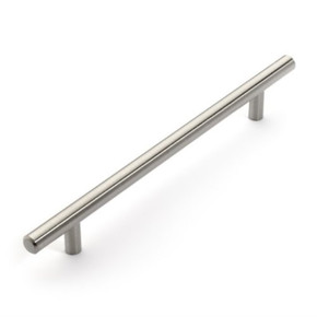Dynasty Hardware P-1015-SN European 15" Bar Cabinet Hardware Pull Satin Nickel