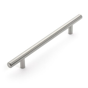 Dynasty Hardware P-1004-SN European 8-3/4" Bar Cabinet Pull Satin Nickel